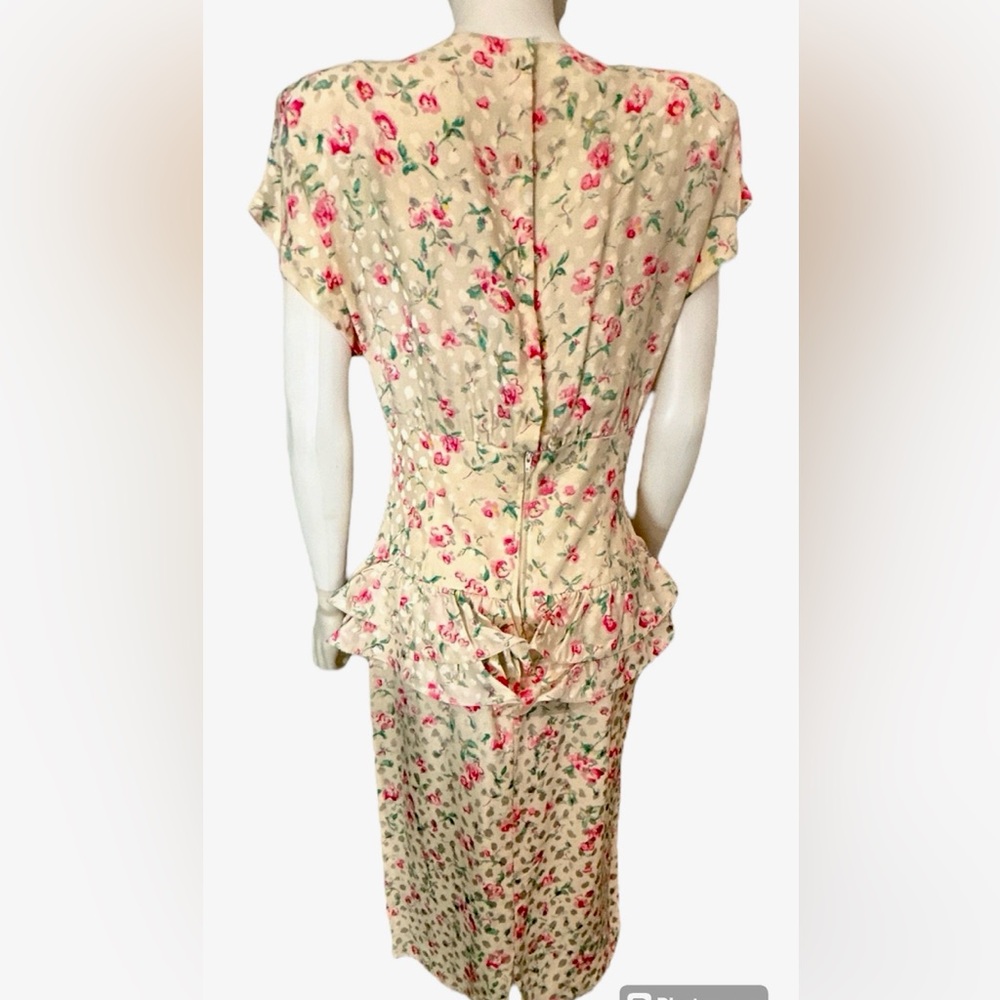 Royce Thomson Vintage 100% silk dress. - Picture 3 of 6